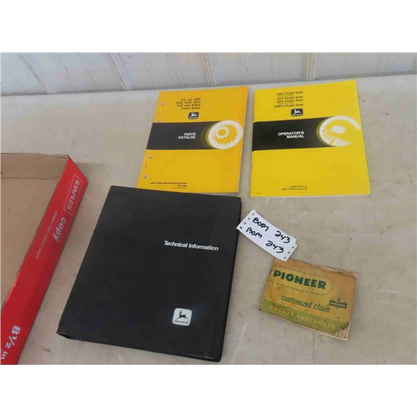 John Deere Chainsaw Manuals + Pioneer