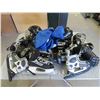 Image 1 : Hockey Skates Sz 8, Helmets, Gloves