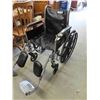 Image 2 : Medline Wheelchair with Leg Supports + Foot Rests