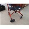 Image 2 : Side Kick 4 Wheel Walker/ Kneeler Seat Combo with Brakes 