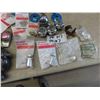 Image 2 : Plumbing Items; Taps, Small Electric Pump, Plugs, Tapes, Shower Head Ends, plus more