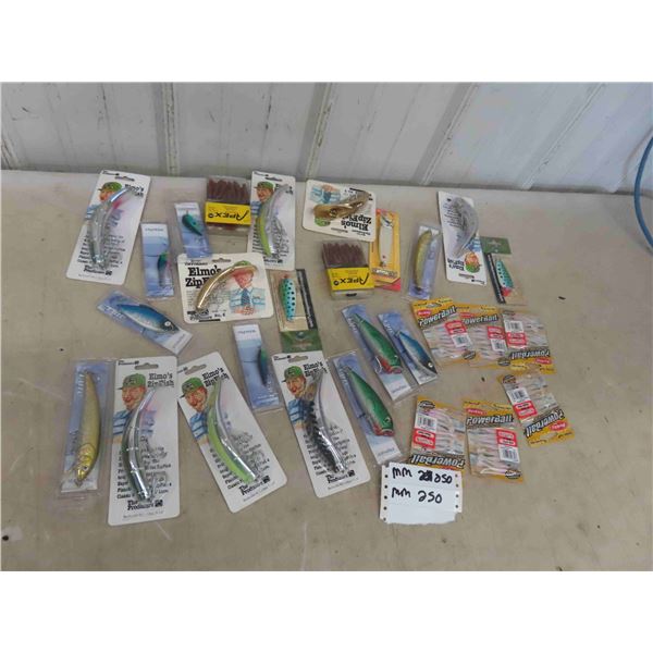 20 Brand New Fishing Lures, 6 Packs Power Bait, 2 Packs Jigs