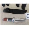 Image 2 : Brand New 5 S&D USA Hunting Knives with Belt Holder