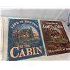 Image 2 : (6) Metal Modern Cabin Signs & Thermometer - Biggest 12" x 16" 