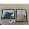 Image 1 : Framed Ship Photo 9" x 11" 