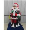 Image 1 : Santa with Reindeer Blow Molds 42" Tall 