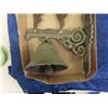 Image 3 : Wall Mount Cast Bell with Cat Décor 10" x 15" 