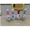 Image 1 : 4 Autographed Bowling Pins