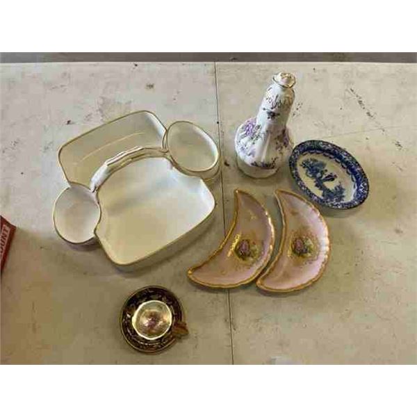 China ; Royal Doulton, 2 Limoges, 3 Hammersley, 2 Lefton China