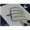 Image 3 : Hand Hay Sickle, Fork End, Brush with Wooden Hanger, Thread