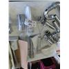Image 5 : Plumbing Items ; Faucets, Drains, Flush Valve, Gasket, Tank Float, plus more