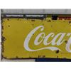 Image 2 : Coca-Cola Vintage Metal Sign 17" x 57" 