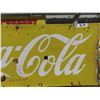 Image 3 : Coca-Cola Vintage Metal Sign 17" x 57" 