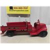 Image 5 : Pressed Metal Mack Firetruck - Possibly Buddy L ?? 6.5" x 7" x 24" 