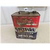 Image 3 : Spitfire Motor Oil Tin - 6 Quarts