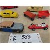 Image 2 : 7 Dinky Toys ; Bus, Ambulance, Cars, Race Car Trailer 