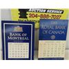 Image 2 : Bank of Montreal 1958 Calendar & Royal Bank Lord Richmond Boys Belt