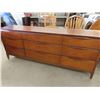 Image 8 : Nice Mid Century Modern 2 Piece Dresser Set : 9 Drawer is 76'' x 