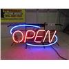 Image 1 : Neon Open Sign 12'' x 24'' - Works