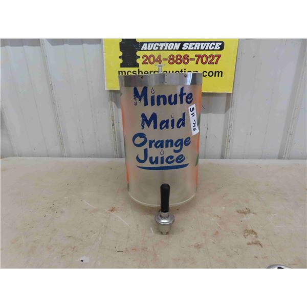 Café Minute Maid Orange Juice Dispenser