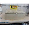 Image 1 : Metal Locking Box with Handles 13'' x 30'' x 18''