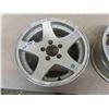 Image 2 : (2) 5 Hole Aluminum Rims