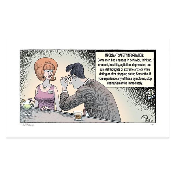 Bizarro! "Date Samantha" Numbered Limited Edition Giclee On Paper By Dan Piraro