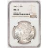 Image 1 : 1883-O $1 Morgan Silver Dollar Coin NGC MS63