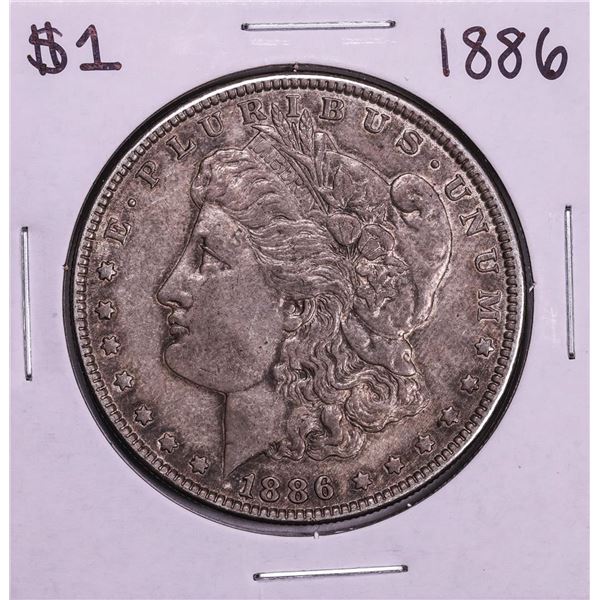 1886 $1 Morgan Silver Dollar Coin