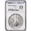 Image 1 : 2000-P $1 Proof American Silver Eagle Coin NGCX Proof 9.9 Ultra Cameo