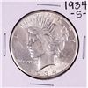Image 1 : 1934-S $1 Peace Silver Dollar Coin