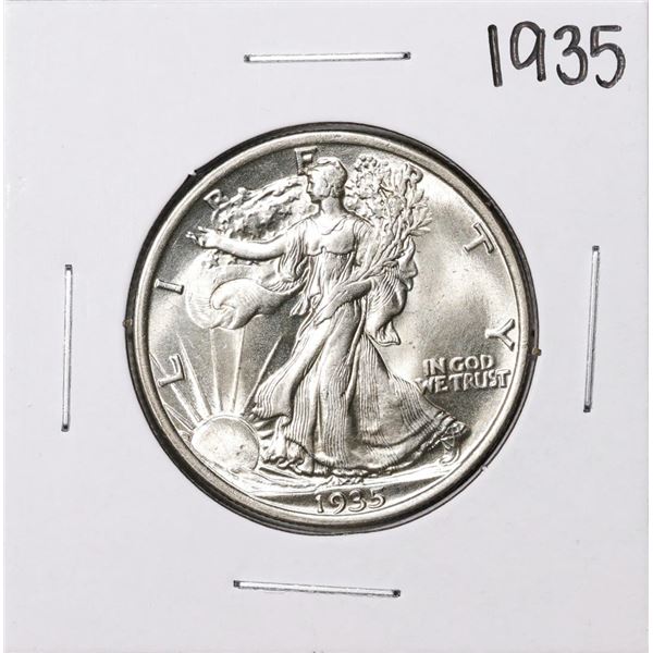 1935 Walking Liberty Half Dollar Coin