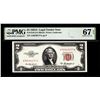 Image 1 : 1953A $2 Legal Tender Note Fr.1510 PMG Superb Gem Uncirculated 67EPQ