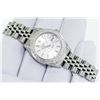 Image 4 : Rolex Ladies Stainless Steel Silver Index Diamond Datejust Wristwatch