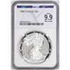 Image 1 : 1987-S $1 Proof American Silver Eagle Coin NGCX Proof 9.9 Ultra Cameo