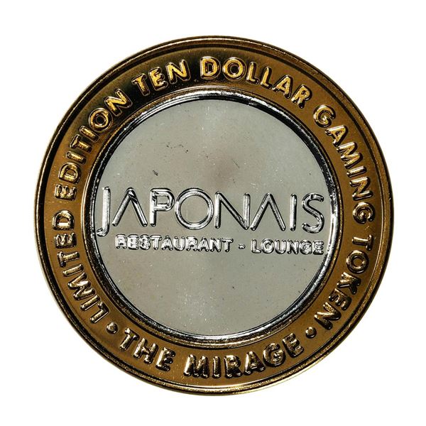 .999 Silver Mirage Las Vegas, Nevada $10 Casino Limited Edition Gaming Token