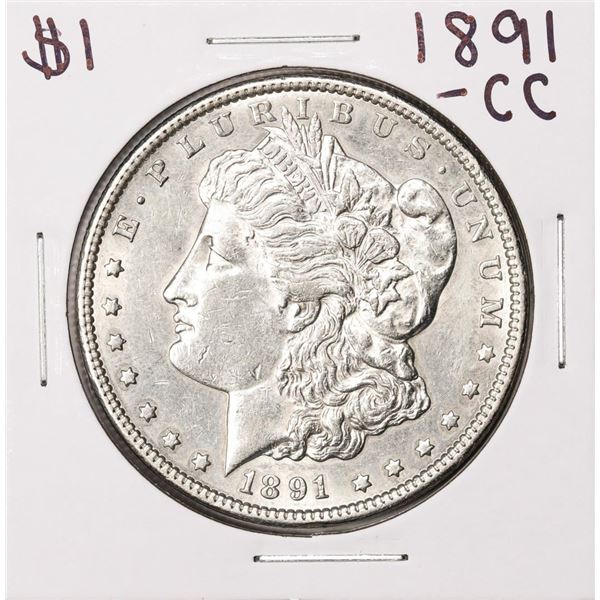 1891-CC $1 Morgan Silver Dollar Coin