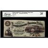 Image 1 : 1867 $5 Bryant Statton & Co Int'l College Bank Note New York, NY Legacy Very Fine 20