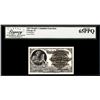 Image 1 : 1893 World's Columbian Exposition Ticket Handel Chicago Legacy Gem New 65PPQ