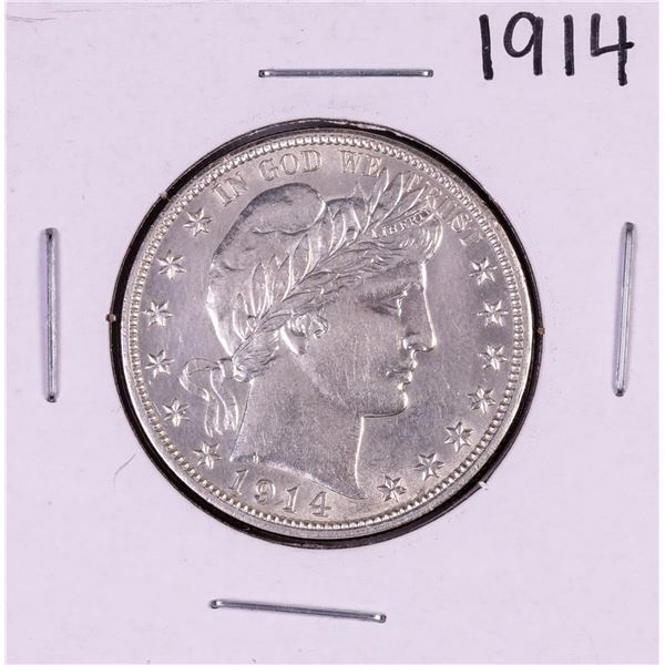 1914 Barber Half Dollar Coin