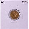 Image 1 : 1854 $1 Indian Princess Head Gold Dollar Coin