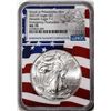Image 1 : 2021(P) Type 1 $1 American Silver Eagle Coin NGC MS70 ER Philadelphia Emergency Issue