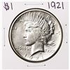 Image 1 : 1921 $1 Peace Silver Dollar Coin