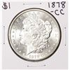 Image 1 : 1878-CC $1 Morgan Silver Dollar Coin