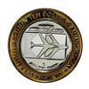 Image 2 : .999 Silver McCarran International Airport Las Vegas, NV $10 Limited Gaming Token
