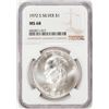 Image 1 : 1972-S $1 Eisenhower Silver Dollar Coin NGC MS68