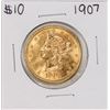 1907 $10 Liberty Head Eagle Gold Coin