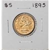 1895 $5 Liberty Head Half Eagle Gold Coin