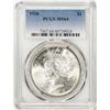 1926 $1 Peace Silver Dollar Coin PCGS MS64
