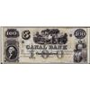 1800's $100 Canal Bank New Orleans, Louisiana Obsolete Bank Note